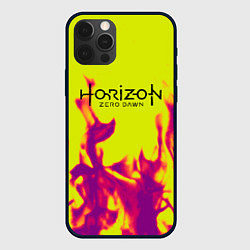 Чехол для iPhone 12 Pro Max Horizon: Zero Dawn flame, цвет: 3D-черный