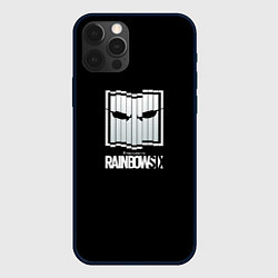 Чехол для iPhone 12 Pro Max Rainbow six stells, цвет: 3D-черный