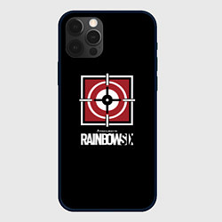 Чехол для iPhone 12 Pro Max Rainbow six action game, цвет: 3D-черный