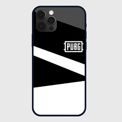 Чехол для iPhone 12 Pro Max PUBG online geometry, цвет: 3D-черный