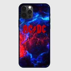 Чехол для iPhone 12 Pro Max AC DC space, цвет: 3D-черный