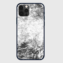 Чехол для iPhone 12 Pro Max Абстракция - серый ветер, цвет: 3D-черный