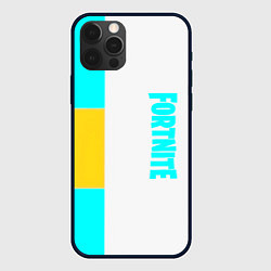 Чехол для iPhone 12 Pro Max Fortnite geometry color, цвет: 3D-черный