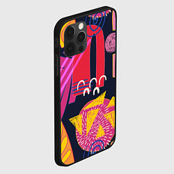 Чехол для iPhone 12 Pro Max Ширли мырли, цвет: 3D-черный — фото 2