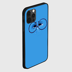 Чехол для iPhone 12 Pro Max Эмоция печаль - глаза крупно, цвет: 3D-черный — фото 2