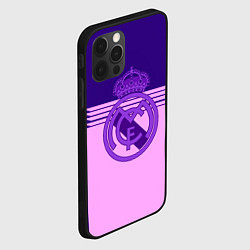 Чехол для iPhone 12 Pro Max Real Madred geometry sport, цвет: 3D-черный — фото 2