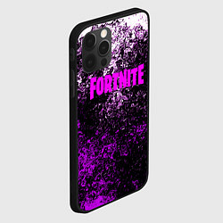 Чехол для iPhone 12 Pro Max Fortnite неоновые краски, цвет: 3D-черный — фото 2