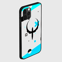 Чехол для iPhone 12 Pro Max Quake game pattern, цвет: 3D-черный — фото 2
