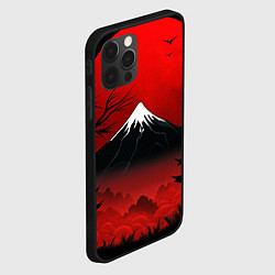 Чехол для iPhone 12 Pro Max Мрачная Япония, цвет: 3D-черный — фото 2