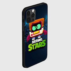 Чехол для iPhone 12 Pro Max Brawl start 8 bit skin old tv, цвет: 3D-черный — фото 2