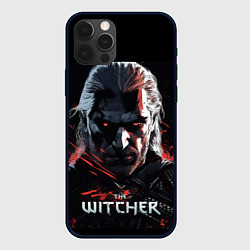 Чехол для iPhone 12 Pro Max The Witcher dark style, цвет: 3D-черный