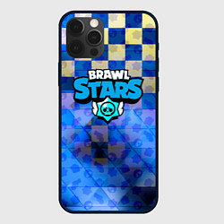 Чехол для iPhone 12 Pro Max Brawl stars текстура, цвет: 3D-черный