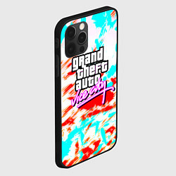 Чехол для iPhone 12 Pro Max GTA vice city clors, цвет: 3D-черный — фото 2