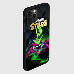 Чехол для iPhone 12 Pro Max Brawl Stars вирус Чарли, цвет: 3D-черный — фото 2