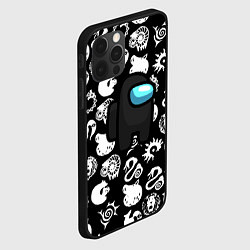 Чехол для iPhone 12 Pro Max Among us anime, цвет: 3D-черный — фото 2