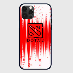 Чехол для iPhone 12 Pro Max Dota abstraction, цвет: 3D-черный