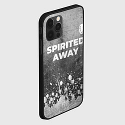 Чехол для iPhone 12 Pro Max Spirited Away - grey gradient посередине, цвет: 3D-черный — фото 2