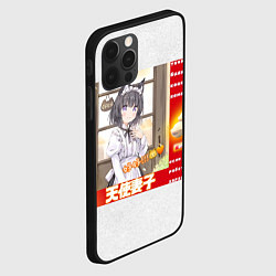Чехол для iPhone 12 Pro Max Твой кошка жена - аниме партия мем, цвет: 3D-черный — фото 2