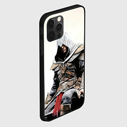 Чехол для iPhone 12 Pro Max Assassins creed game 2, цвет: 3D-черный — фото 2