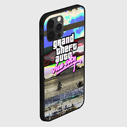 Чехол для iPhone 12 Pro Max Vice city glitch, цвет: 3D-черный — фото 2