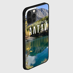 Чехол для iPhone 12 Pro Max Горный Алтай, цвет: 3D-черный — фото 2