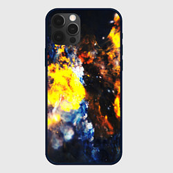 Чехол для iPhone 12 Pro Max Космическая абстракция, цвет: 3D-черный