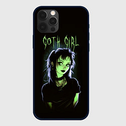 Чехол для iPhone 12 Pro Max Goth girl - Beetlejuice, цвет: 3D-черный