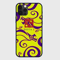 Чехол для iPhone 12 Pro Max DOTA2 dragon, цвет: 3D-черный