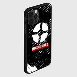 Чехол для iPhone 12 Pro Max Team Fortress 2 краски штрихи, цвет: 3D-черный — фото 2