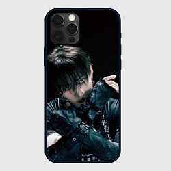 Чехол для iPhone 12 Pro Max Stray Kids Bang Chan Giant concept, цвет: 3D-черный