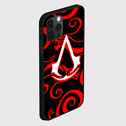 Чехол для iPhone 12 Pro Max Assassins Creed Shadows, цвет: 3D-черный — фото 2