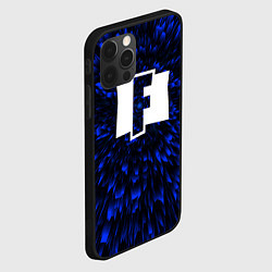 Чехол для iPhone 12 Pro Max Fortnite blue energy, цвет: 3D-черный — фото 2