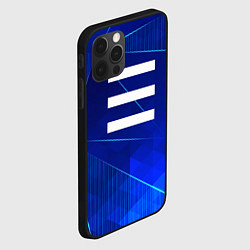 Чехол для iPhone 12 Pro Max OneRepublic blue poly, цвет: 3D-черный — фото 2