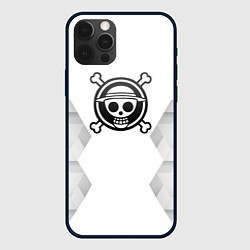 Чехол для iPhone 12 Pro Max One Piece white poly, цвет: 3D-черный