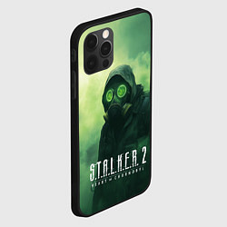 Чехол для iPhone 12 Pro Max Stalker 2 сердце Чернобыля, цвет: 3D-черный — фото 2
