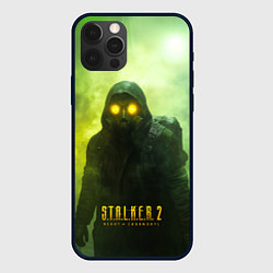 Чехол для iPhone 12 Pro Max Stalker 2 ядовитый дым, цвет: 3D-черный
