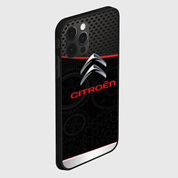 Чехол для iPhone 12 Pro Max Citroen auto car, цвет: 3D-черный — фото 2