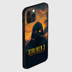 Чехол для iPhone 12 Pro Max Stalker загрязненный завод, цвет: 3D-черный — фото 2