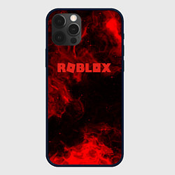 Чехол для iPhone 12 Pro Max Roblox space, цвет: 3D-черный