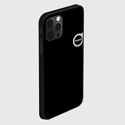 Чехол для iPhone 12 Pro Max Volvo logo auto, цвет: 3D-черный — фото 2