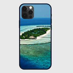 Чехол для iPhone 12 Pro Max Tourism, цвет: 3D-черный