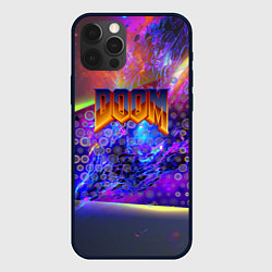 Чехол для iPhone 12 Pro Max Doom abstraction mars, цвет: 3D-черный