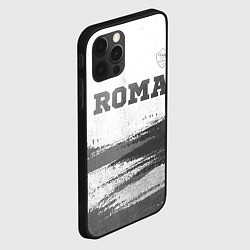 Чехол для iPhone 12 Pro Max Roma - white gradient посередине, цвет: 3D-черный — фото 2