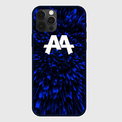 Чехол для iPhone 12 Pro Max Asking Alexandria blue energy, цвет: 3D-черный