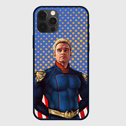 Чехол для iPhone 12 Pro Max Хоумлендер задумчивый Пацаны, цвет: 3D-черный