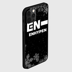 Чехол для iPhone 12 Pro Max Снежный Enhypen, цвет: 3D-черный — фото 2