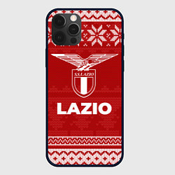 Чехол для iPhone 12 Pro Max Новогодний Lazio, цвет: 3D-черный