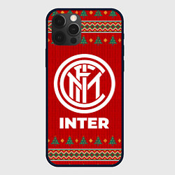 Чехол для iPhone 12 Pro Max Inter new year, цвет: 3D-черный