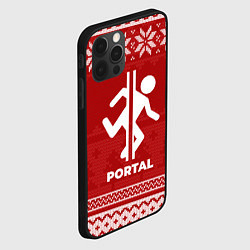 Чехол для iPhone 12 Pro Max Новогодний Portal, цвет: 3D-черный — фото 2