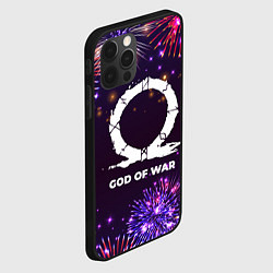 Чехол для iPhone 12 Pro Max Праздничный God of War, цвет: 3D-черный — фото 2